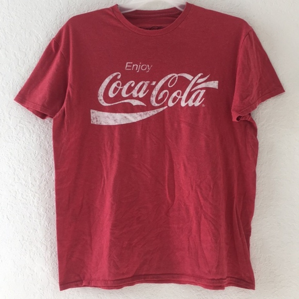 Men Coca Cola Shirt Size L